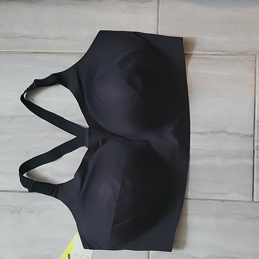 All In Motion High Support Bonded Black Sports Bra Size 4X - Picture 7 of 16